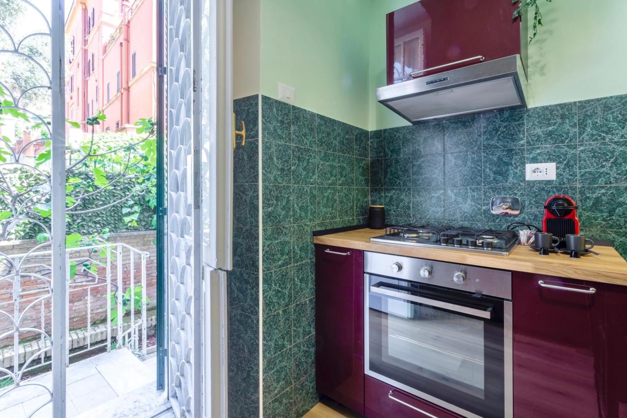 Isabella Stylish Apartment With Garden Roma Exterior foto